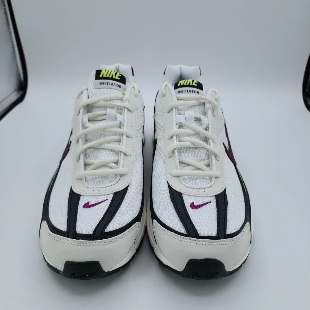 Nike Initiator Running Shoes Mens Size 11 White Pale Ivory Off Noir Sneaker‎ NEW